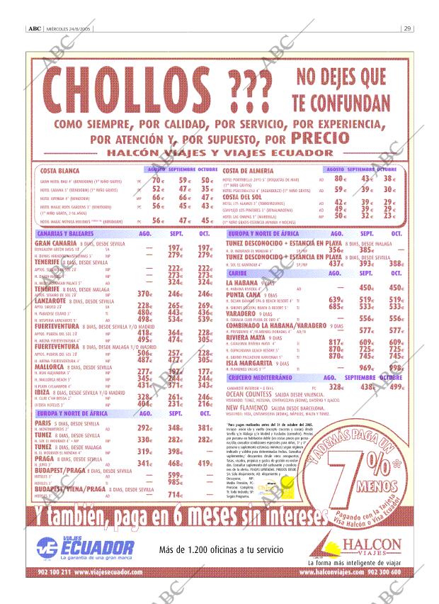 ABC SEVILLA 24-08-2005 página 29