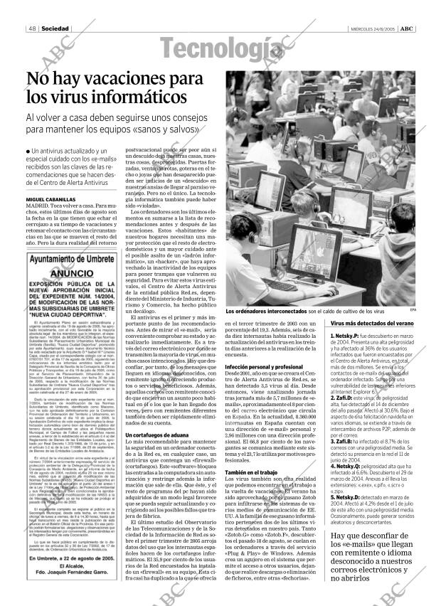 ABC SEVILLA 24-08-2005 página 48