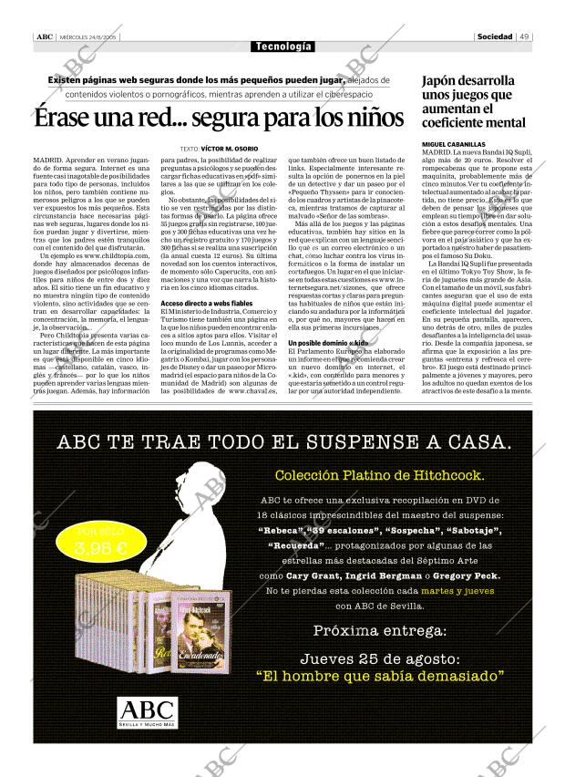 ABC SEVILLA 24-08-2005 página 49