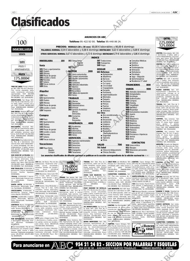 ABC SEVILLA 24-08-2005 página 60