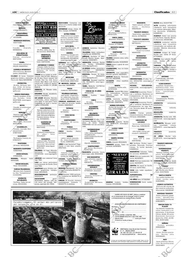 ABC SEVILLA 24-08-2005 página 63