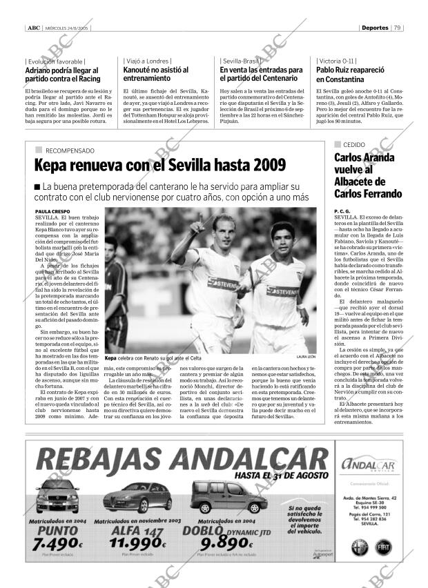 ABC SEVILLA 24-08-2005 página 79