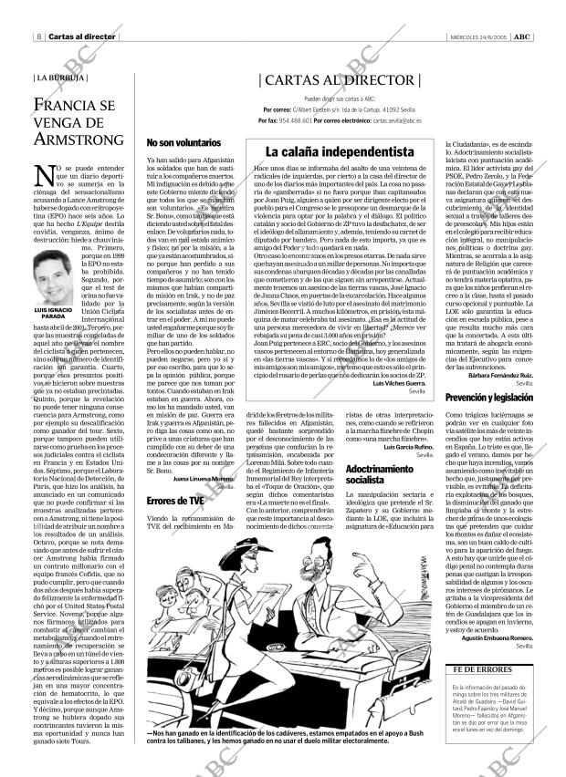 ABC SEVILLA 24-08-2005 página 8