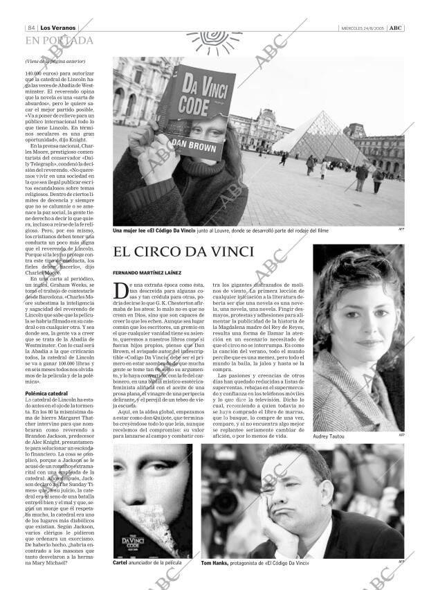 ABC SEVILLA 24-08-2005 página 84