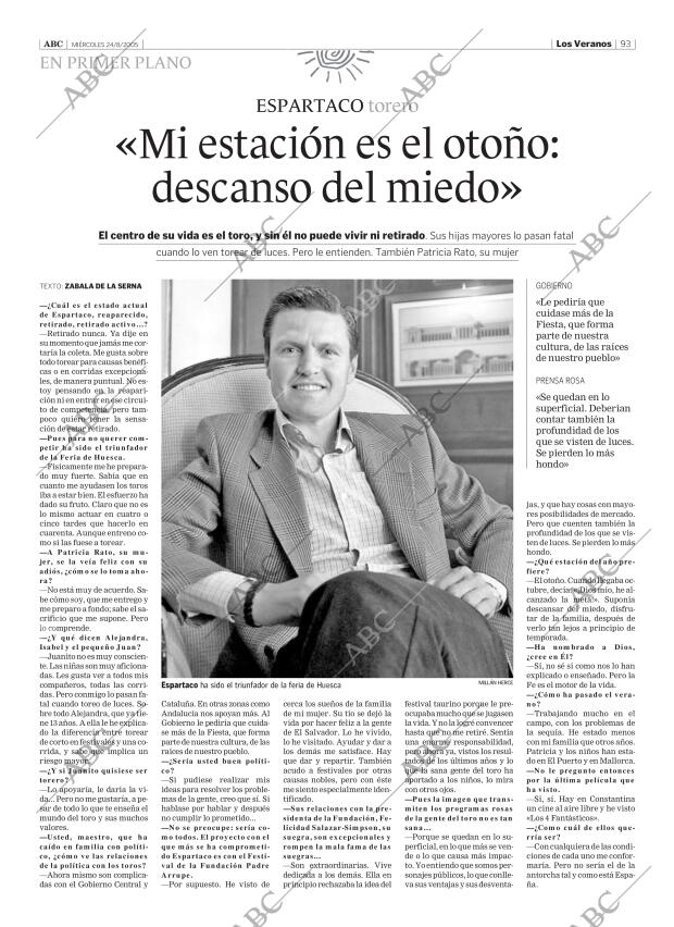 ABC SEVILLA 24-08-2005 página 93