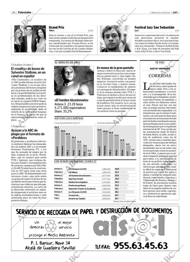 ABC SEVILLA 24-08-2005 página 96