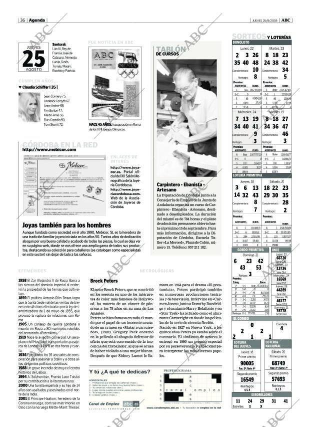 ABC CORDOBA 25-08-2005 página 36