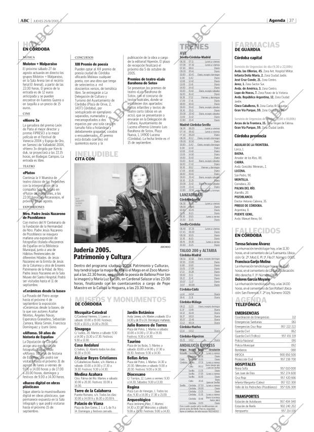 ABC CORDOBA 25-08-2005 página 37