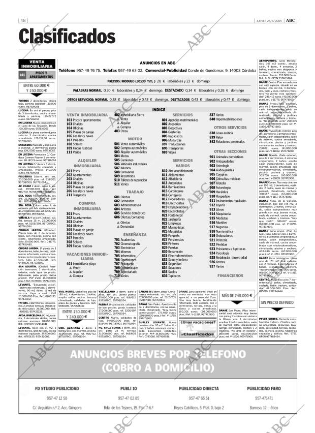ABC CORDOBA 25-08-2005 página 48