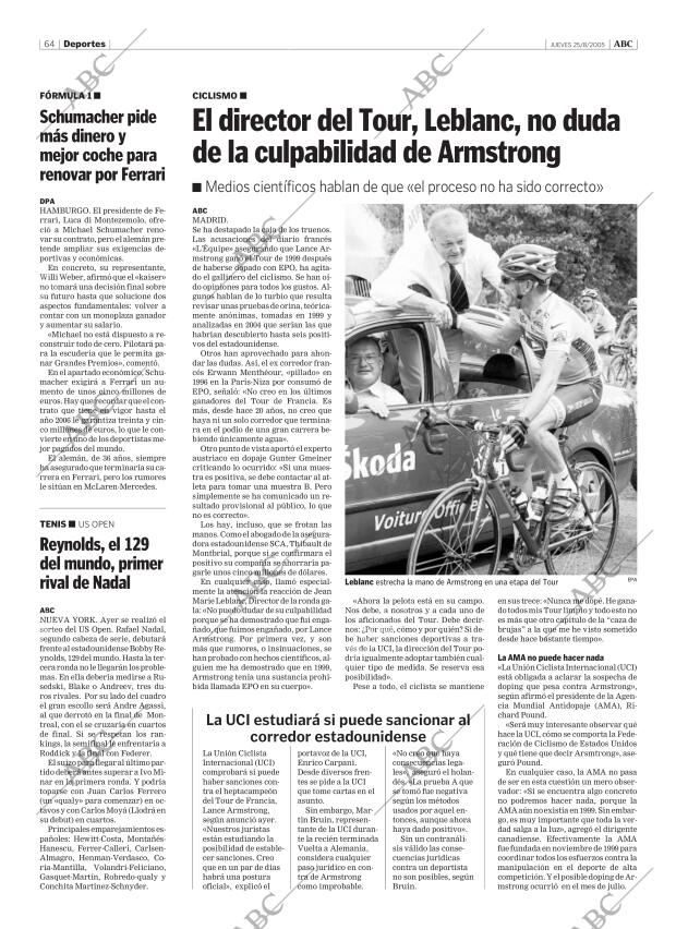 ABC CORDOBA 25-08-2005 página 64