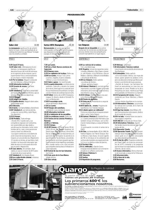 ABC CORDOBA 25-08-2005 página 83