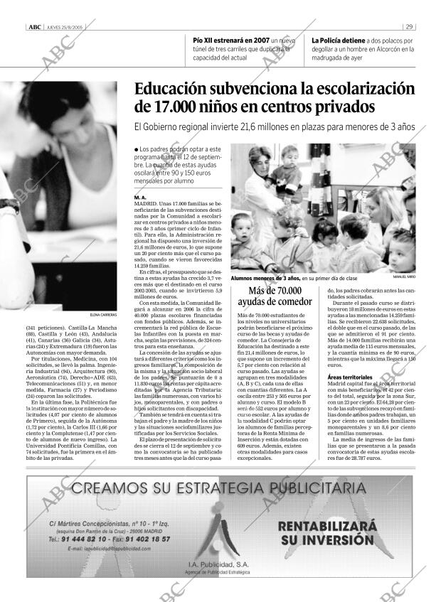 ABC MADRID 25-08-2005 página 29