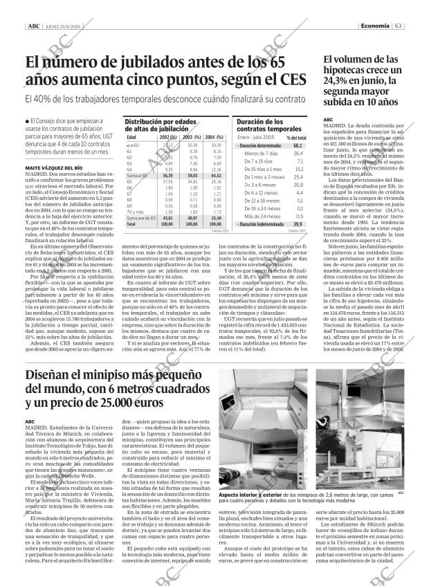 ABC MADRID 25-08-2005 página 63
