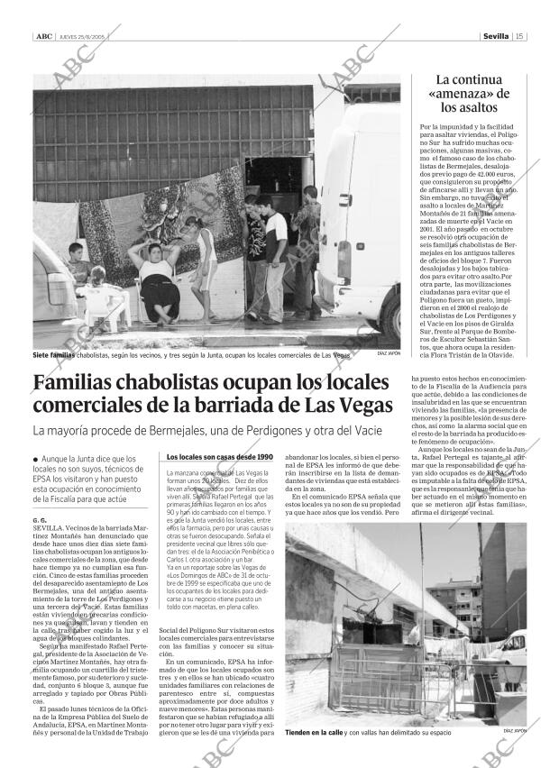 ABC SEVILLA 25-08-2005 página 15