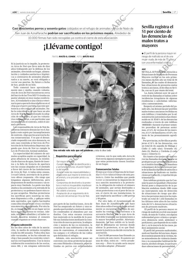 ABC SEVILLA 25-08-2005 página 17