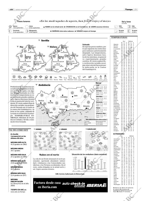 ABC SEVILLA 25-08-2005 página 23