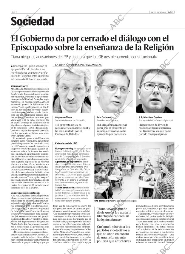 ABC SEVILLA 25-08-2005 página 48