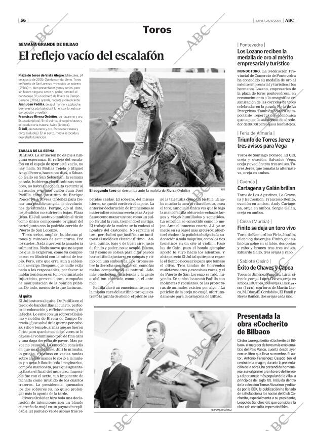 ABC SEVILLA 25-08-2005 página 56