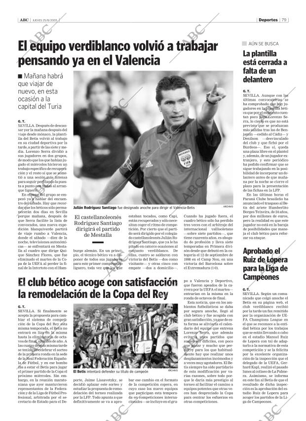 ABC SEVILLA 25-08-2005 página 79
