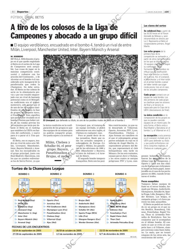 ABC SEVILLA 25-08-2005 página 80