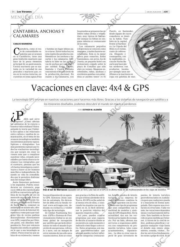 ABC SEVILLA 25-08-2005 página 94