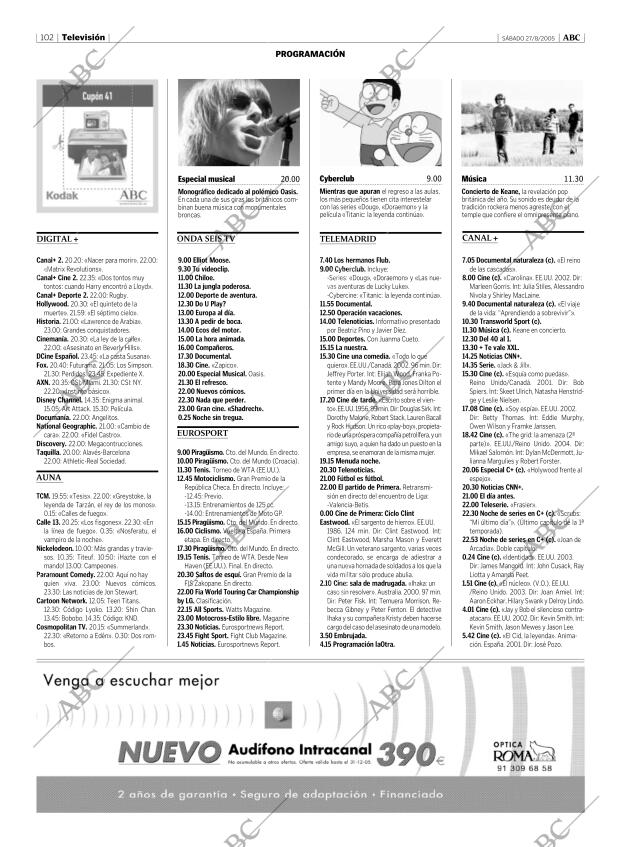 ABC MADRID 27-08-2005 página 102