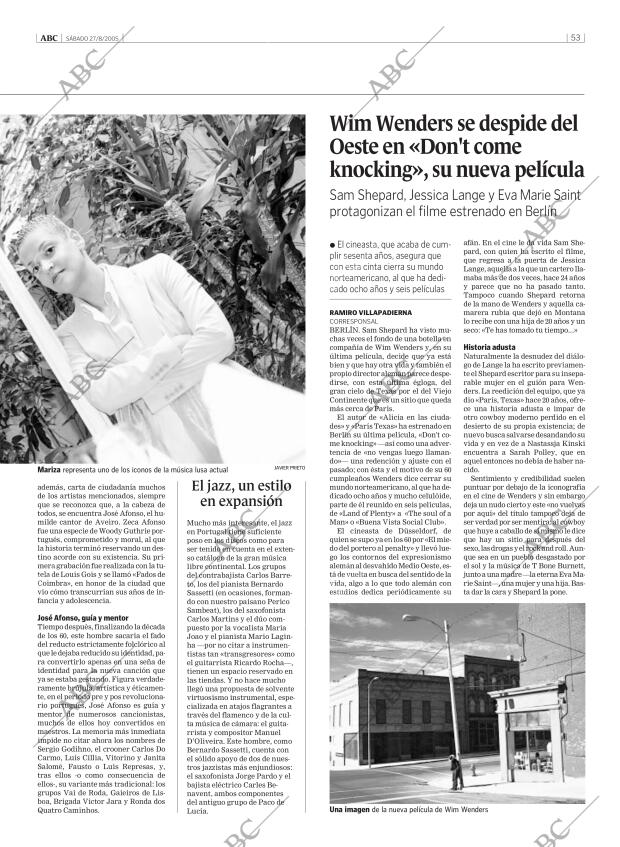 ABC MADRID 27-08-2005 página 53