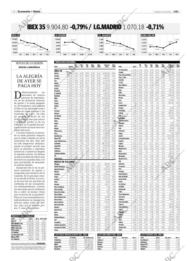 ABC MADRID 27-08-2005 página 72