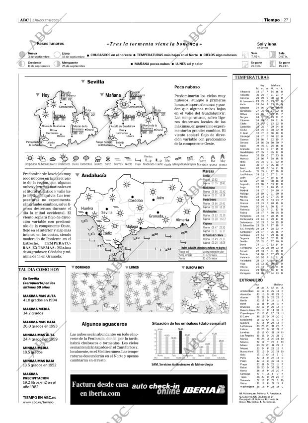 ABC SEVILLA 27-08-2005 página 27