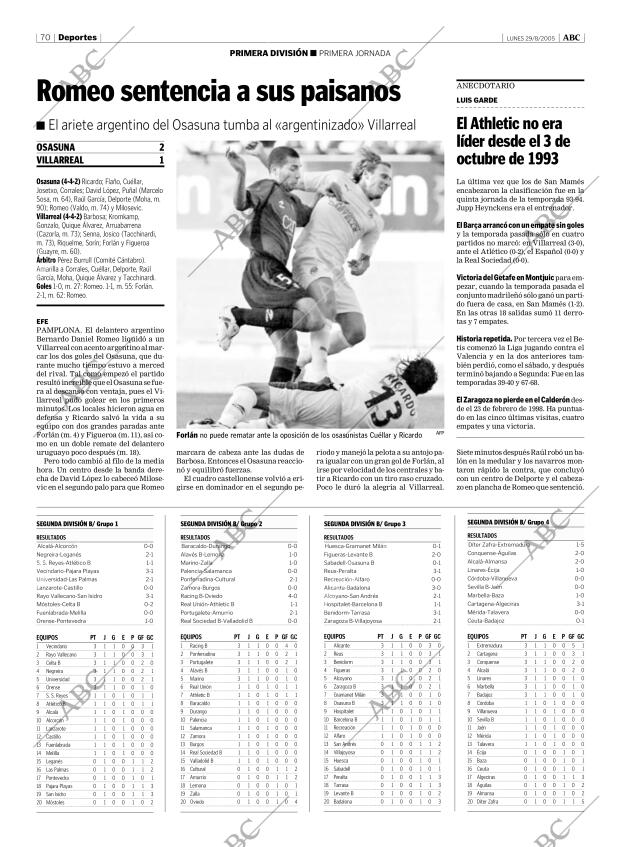 ABC MADRID 29-08-2005 página 70