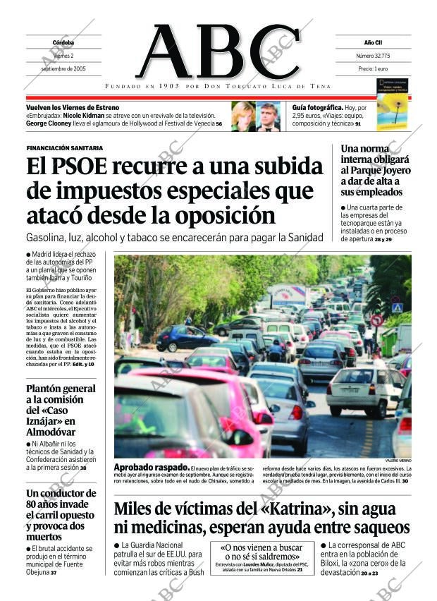 ABC CORDOBA 02-09-2005 página 1