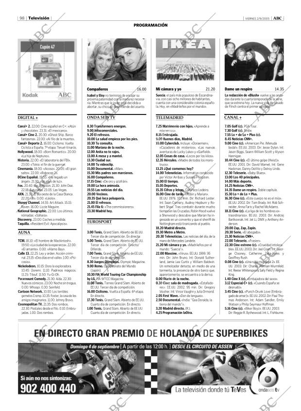ABC MADRID 02-09-2005 página 98