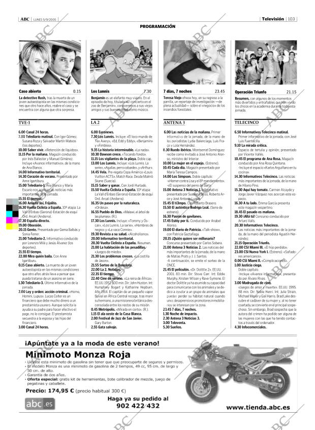 ABC MADRID 05-09-2005 página 103