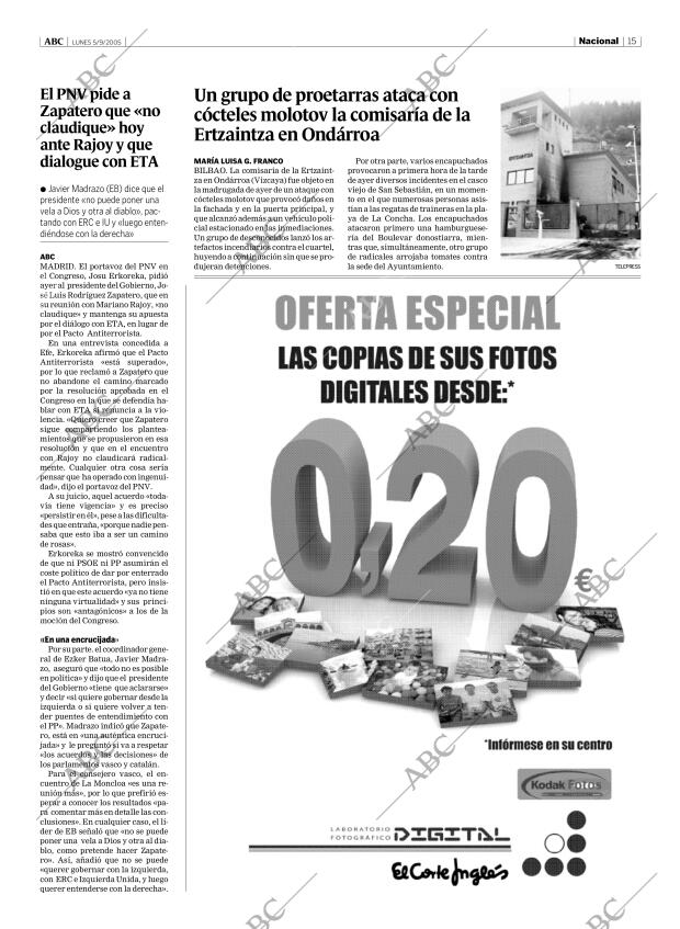 ABC MADRID 05-09-2005 página 15