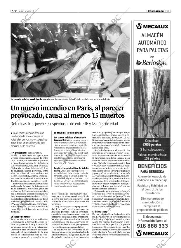 ABC MADRID 05-09-2005 página 25