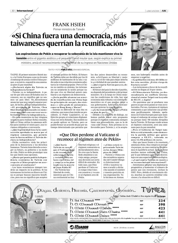 ABC MADRID 05-09-2005 página 30
