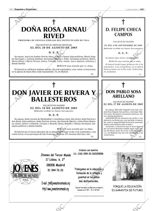 ABC MADRID 05-09-2005 página 68