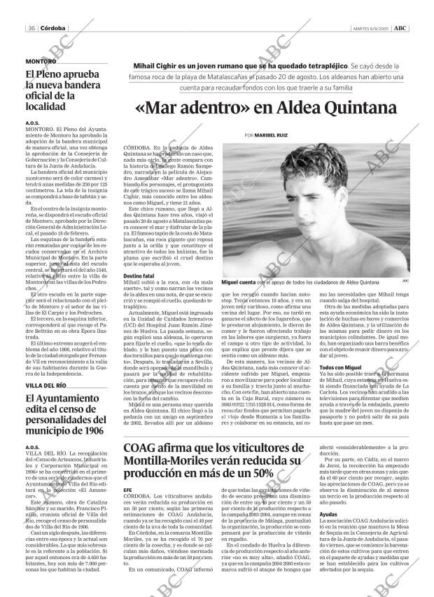 ABC CORDOBA 06-09-2005 página 36