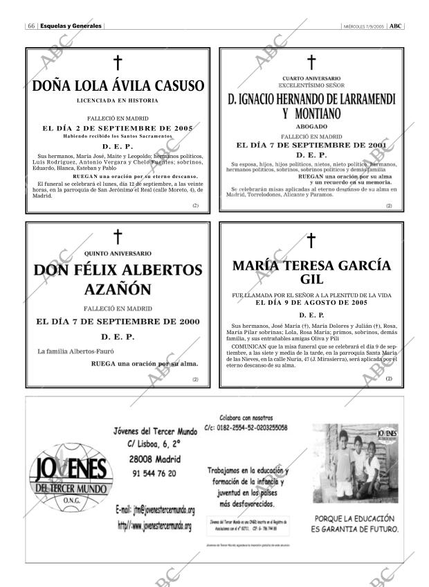ABC MADRID 07-09-2005 página 66