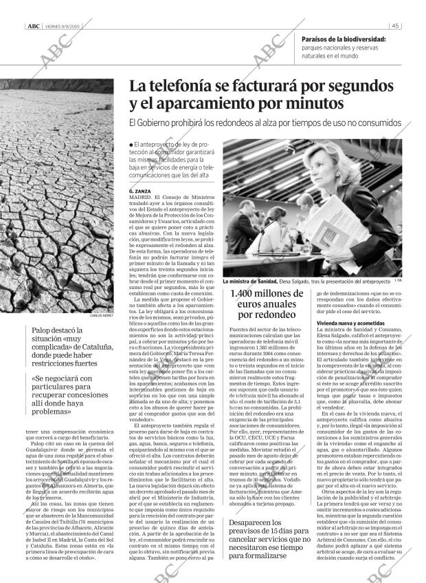 ABC MADRID 09-09-2005 página 45