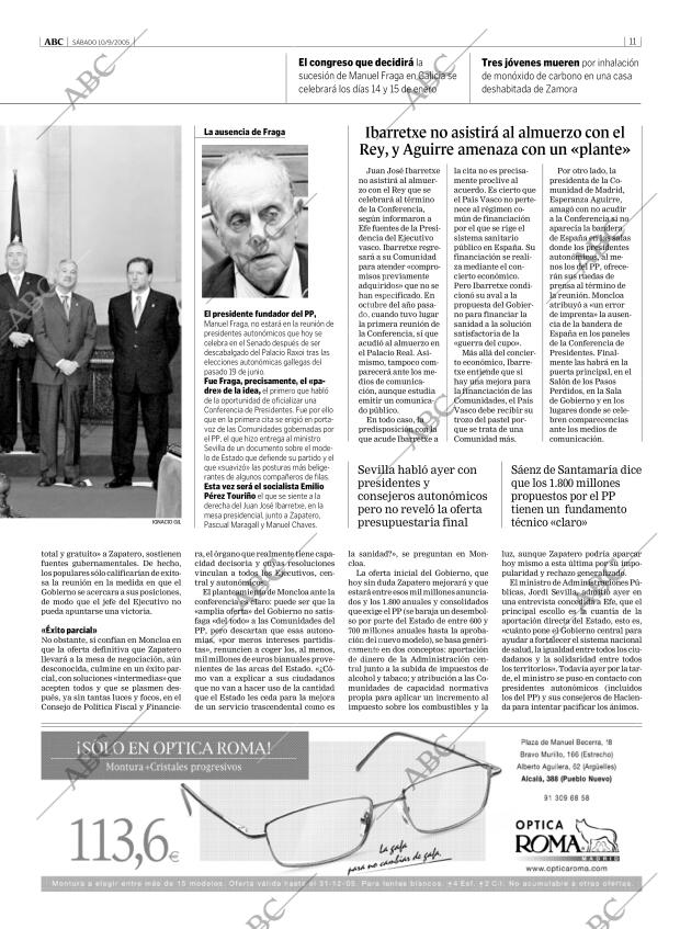 ABC MADRID 10-09-2005 página 11