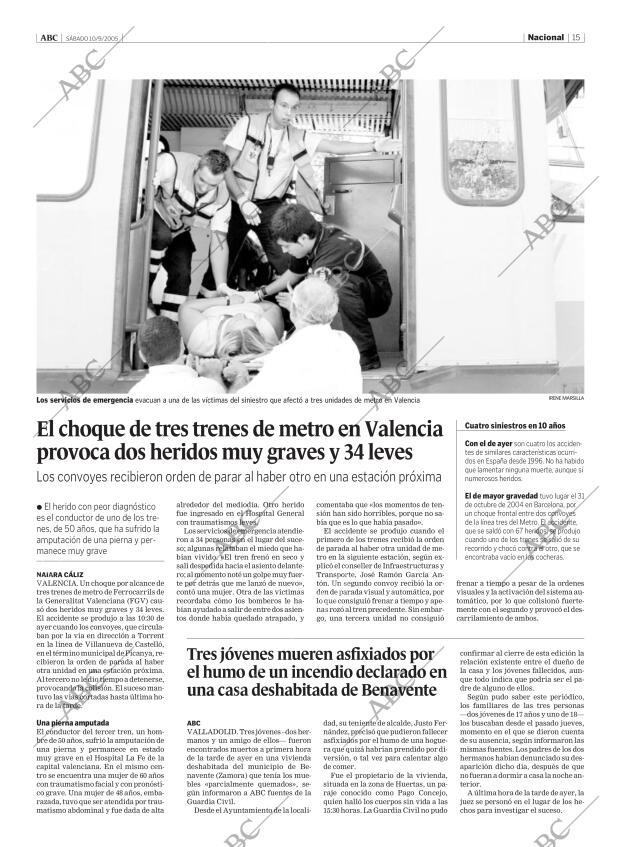 ABC MADRID 10-09-2005 página 15