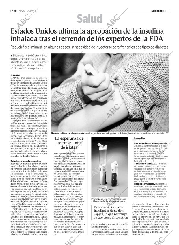 ABC MADRID 10-09-2005 página 47