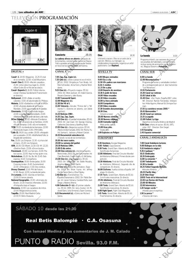 ABC SEVILLA 10-09-2005 página 126