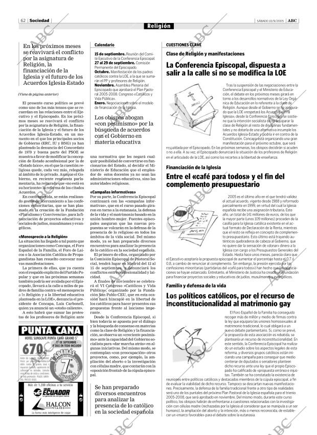 ABC SEVILLA 10-09-2005 página 62