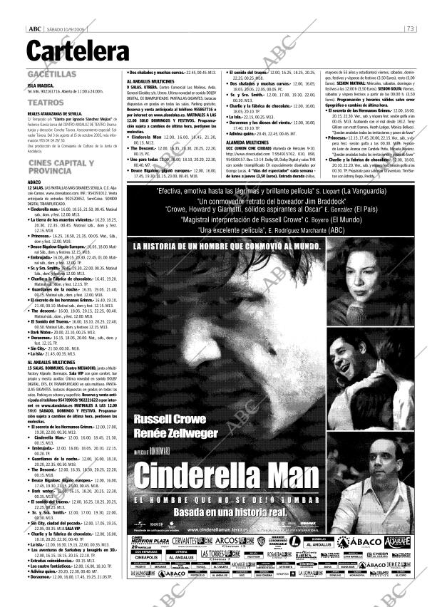 ABC SEVILLA 10-09-2005 página 73