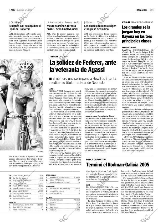 ABC MADRID 11-09-2005 página 99