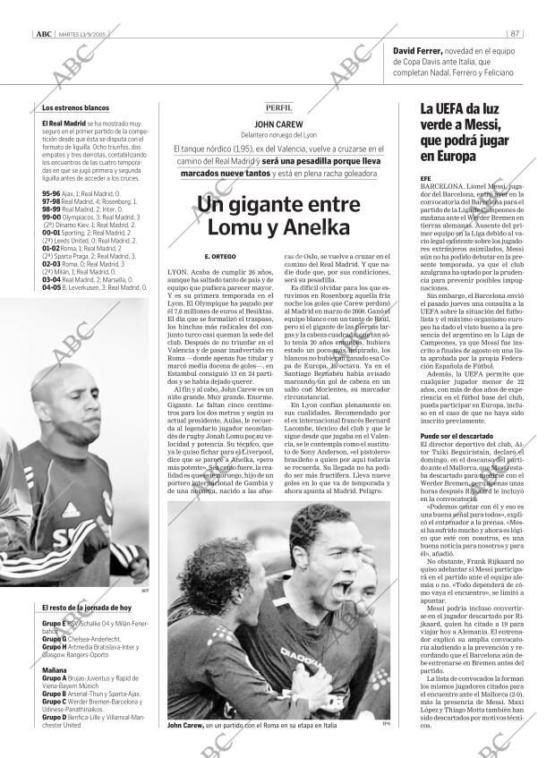 ABC MADRID 13-09-2005 página 87