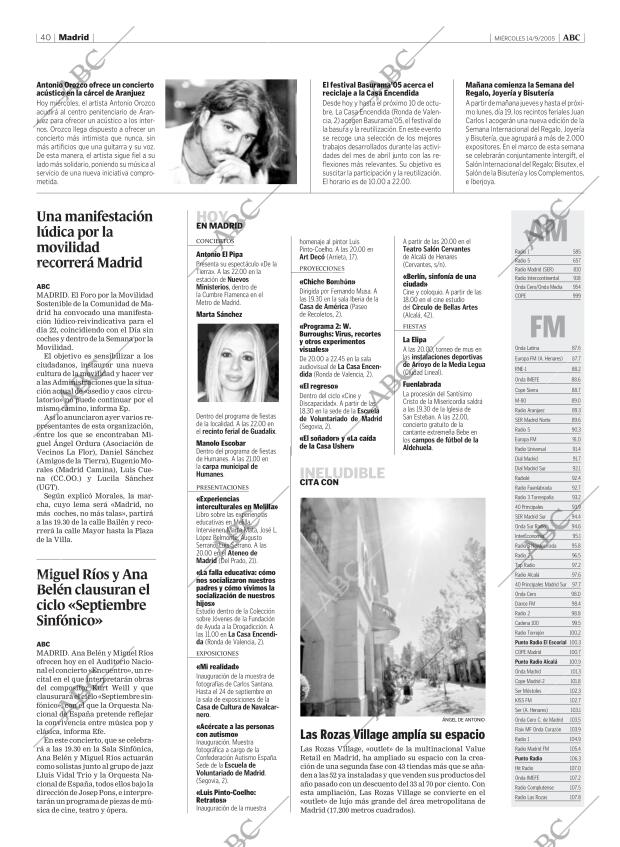 ABC MADRID 14-09-2005 página 40