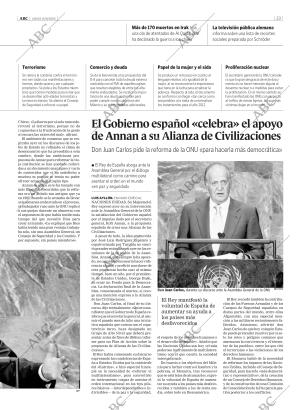ABC MADRID 15-09-2005 página 23
